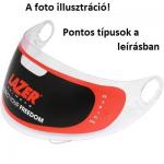 Plexi Lazer bukósisakra - Áttetsző képe